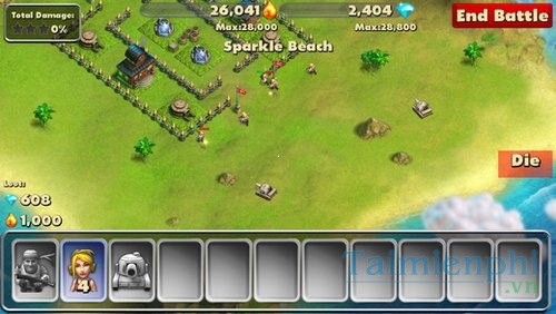tai Battle Beach for iOS cho dien thoai