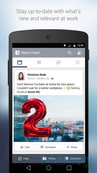 Facebook at Work for Android