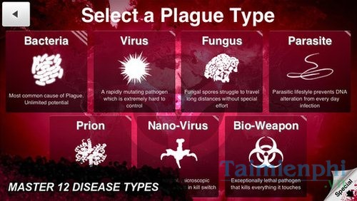 tai Plague Inc for iOS cho dien thoai