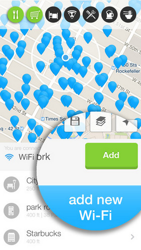 wifi map cho iphone