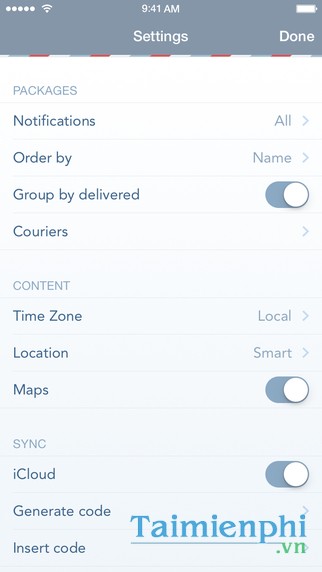 tai Delivered! for iOS cho dien thoai