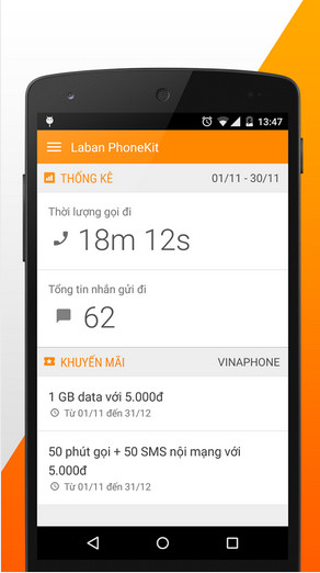 Laban PhoneKit cho Android