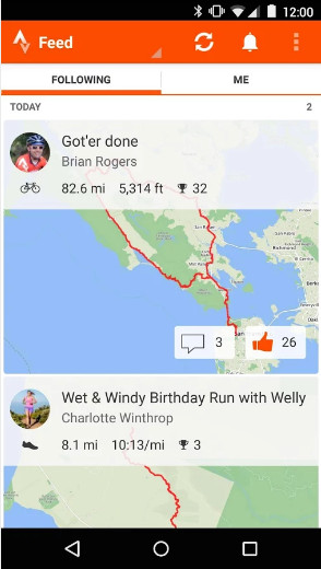 Strava for Android