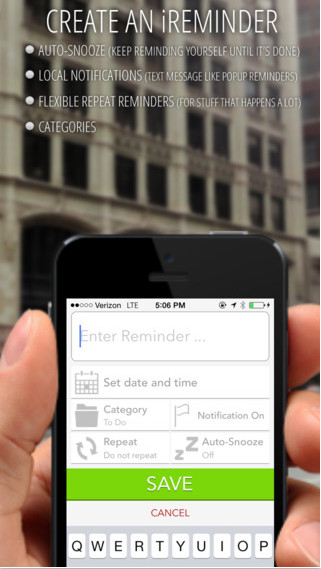 iReminder Mastermind Edition cho iPhone