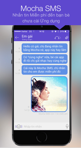 download Mocha Messenger cho iPhone