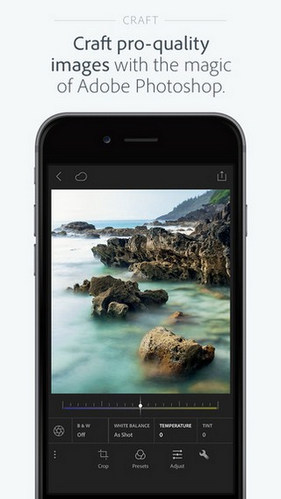 tai lightroom cho iphone