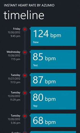 download Instant Heart Rate cho Windows Phone