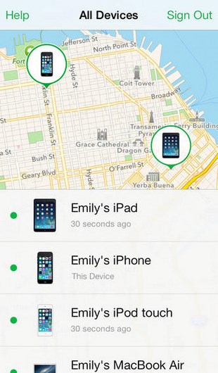 Find My iPhone for iOS