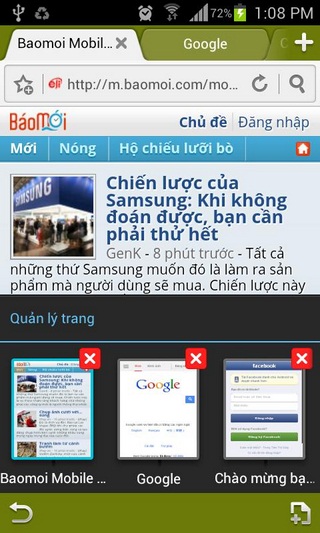 Laban browser for Android