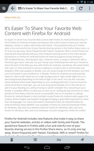 Mozilla Firefox for Android