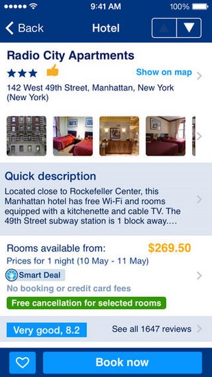 Booking.com for iOS