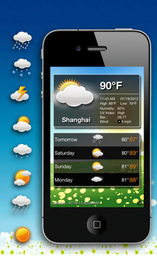 Animation Weather Free for iOS