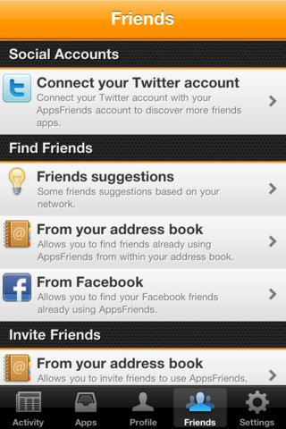 AppsFriends for iOS