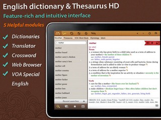 English Dictionary & Thesaurus for iPad