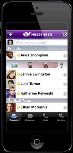 Yahoo! Messenger for mobile