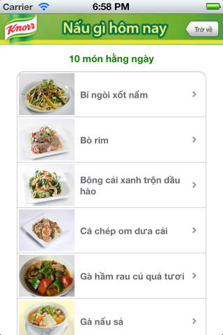 100 món ngon for iOS