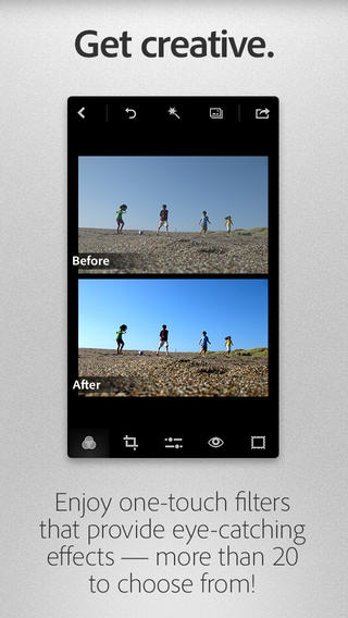 Adobe Photoshop Express for iOS