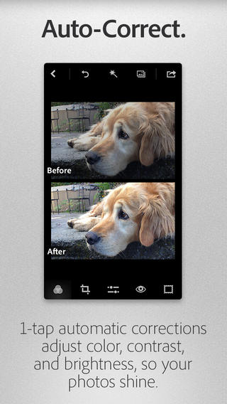 Adobe Photoshop Express for iOS