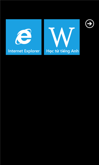 Học từ tiếng Anh for Windows Phone