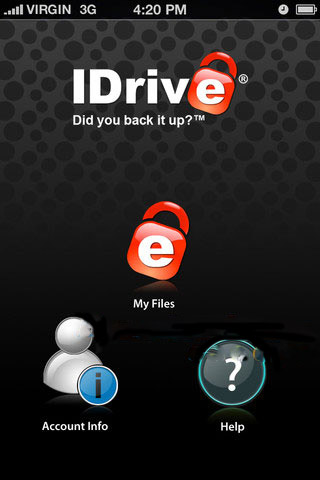 IDrive Photo Backup for iOS