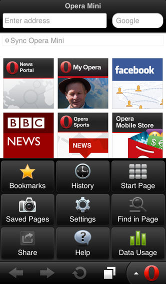 download Opera Mini cho iPhone