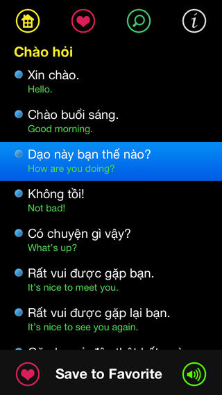 Sổ tay đàm thoại Anh Việt for iOS