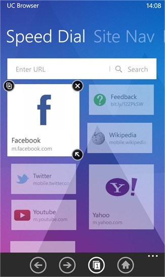 UC Browser for Windows Mobile (SP2005/06)