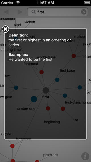 Visual Dictionary & Thesaurus for iOS
