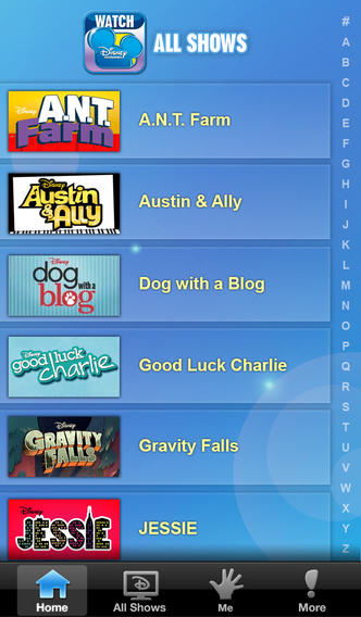Watch Disney Channel for iOS