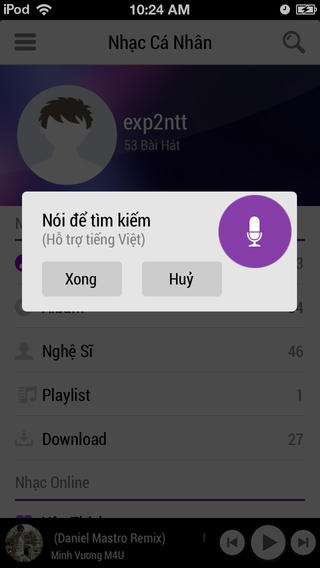 Zing MP3 for iOS
