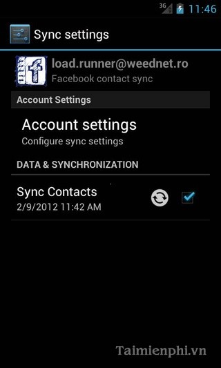 UberSync Facebook Contact Sync cho Android