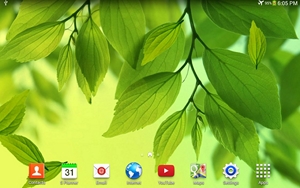 Galaxy S4 Leaf Live Wallpaper for Android - Hình nền lá sống động trên