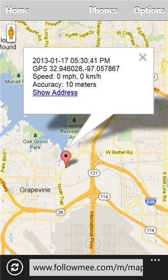 GPS Tracker by FollowMee for Windows Phone