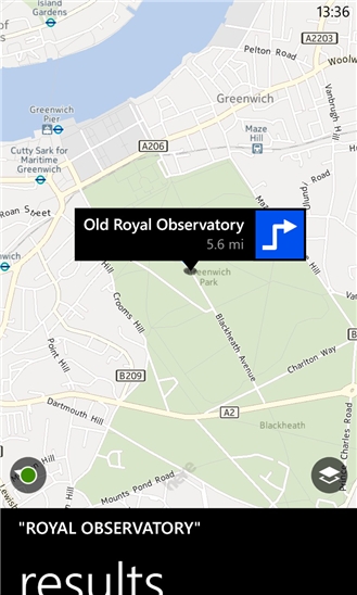 HERE Maps for Windows Phone