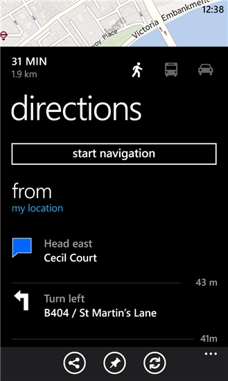 HERE Maps for Windows Phone