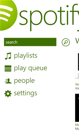 Spotify for Windows Phone