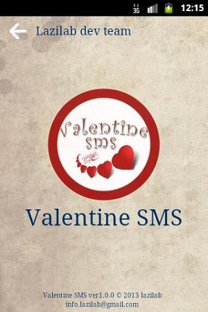Valentine SMS 2013 for Android