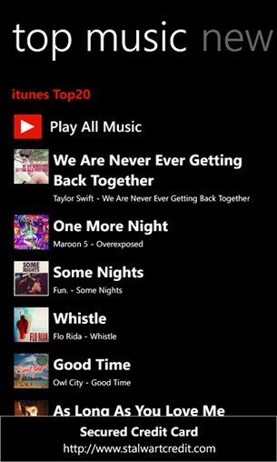 Amazing Music for Windows Phone