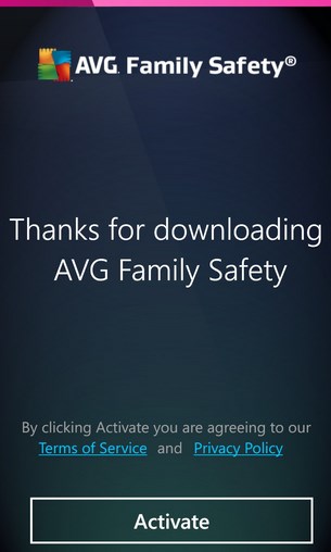 AVG Family Safety 8 for Windows Phone