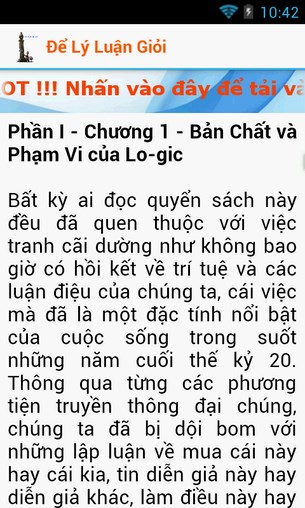 Để lý luận giỏi for Android