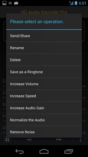 HD Audio Recorder Pro for Android