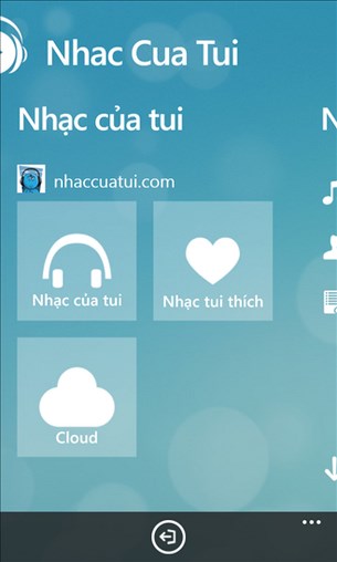 NhacCuaTui for Windows Phone