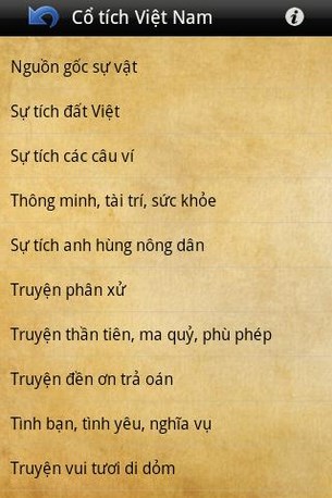 Truyen co tich Viet Nam for Android