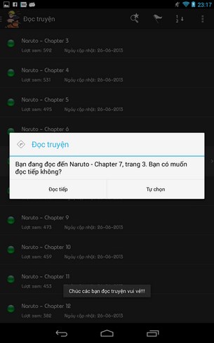 Truyện tranh Naruto for Android