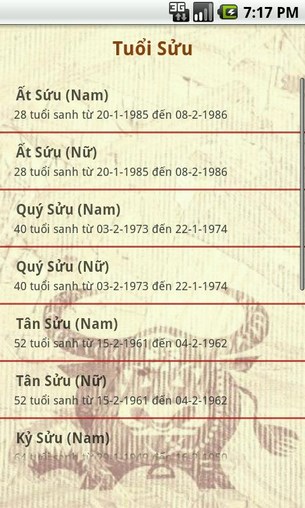Tử Vi Con Giáp for Android