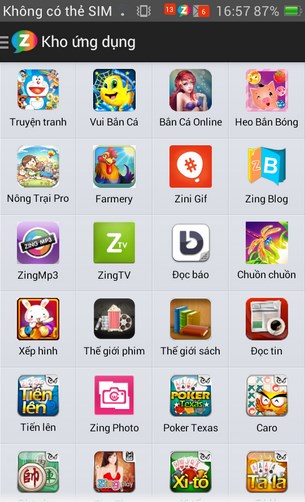 Zing for Android