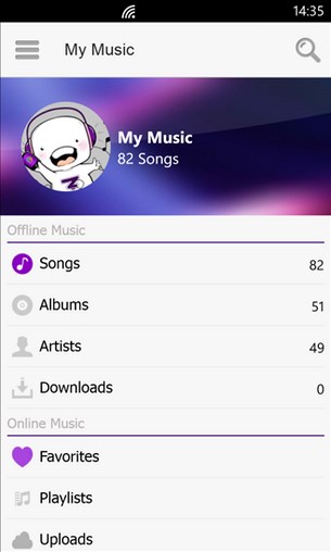 Zing Mp3 for Windows Phone