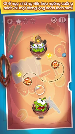 Cut The Rope: Time Travel For Android - Game Ếch Ăn Kẹo Cho Android -G